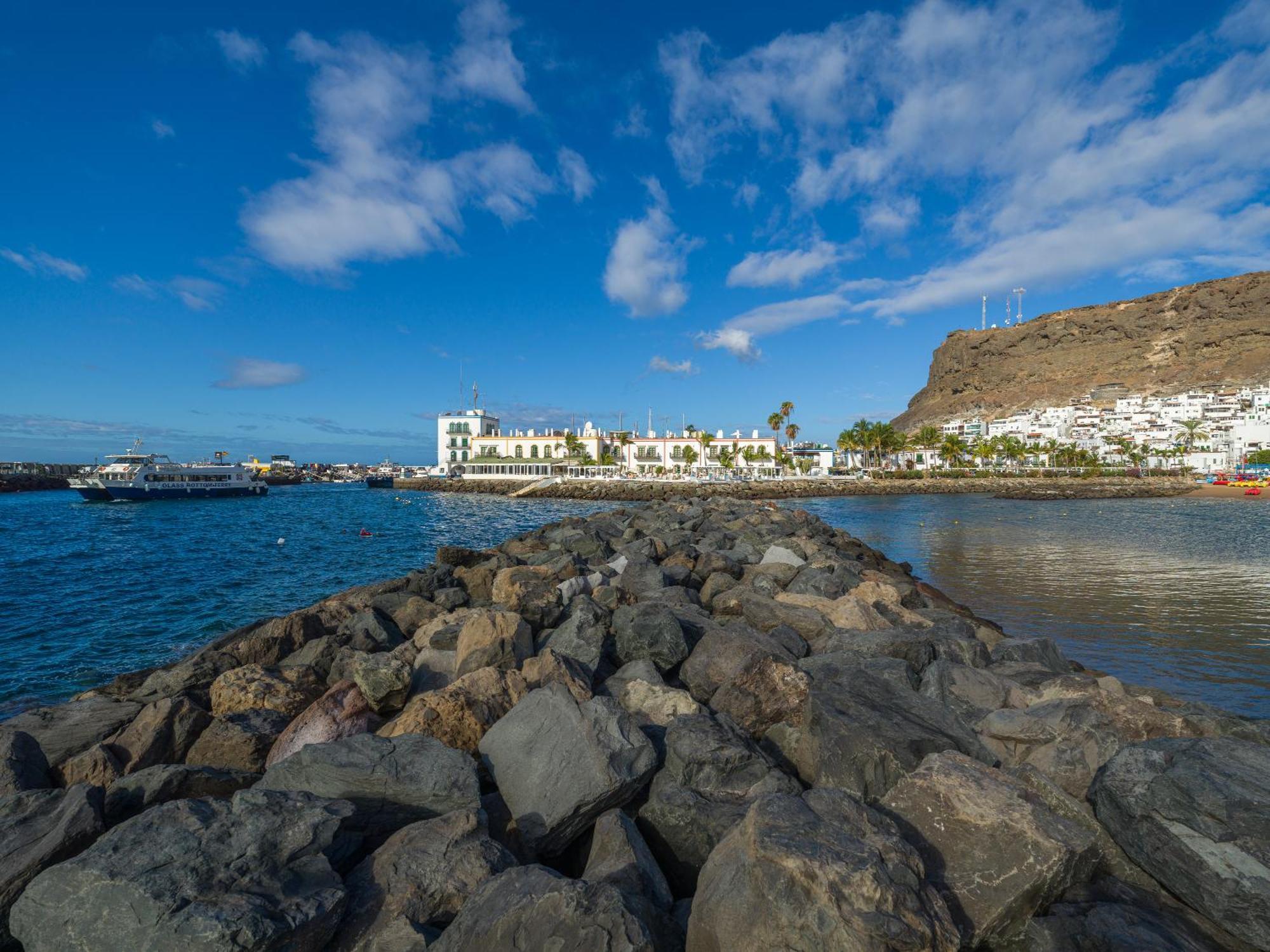 Amarre Palm Apartment Puerto De Mogan Bagian luar foto