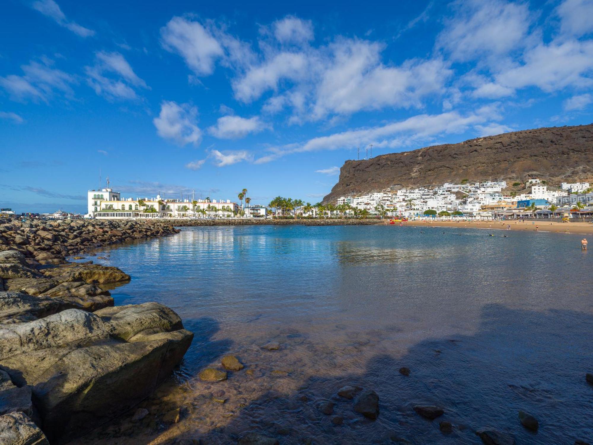 Amarre Palm Apartment Puerto De Mogan Bagian luar foto