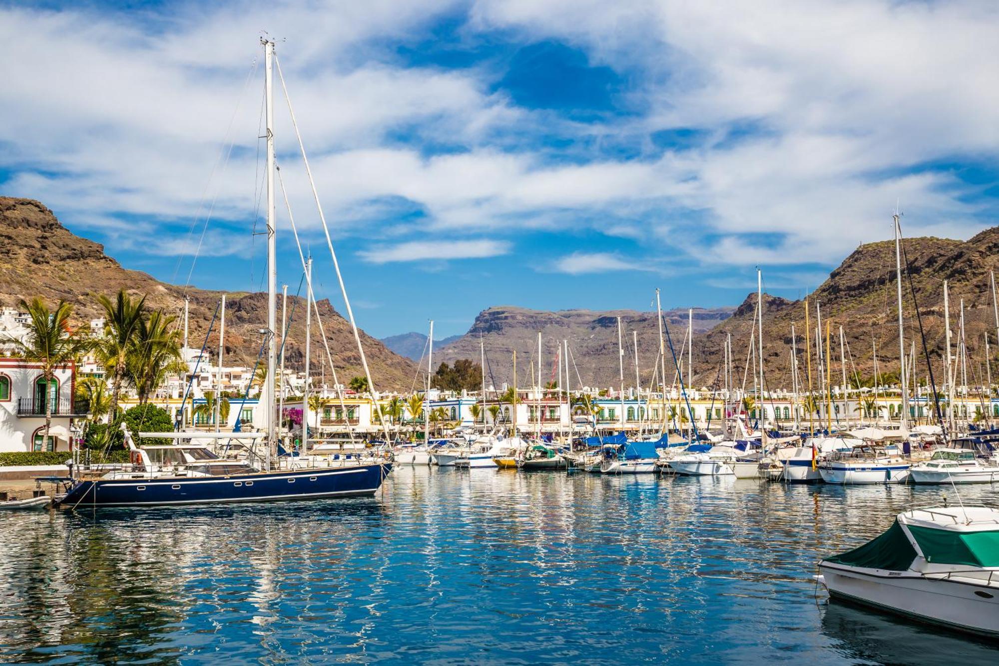 Amarre Palm Apartment Puerto De Mogan Bagian luar foto