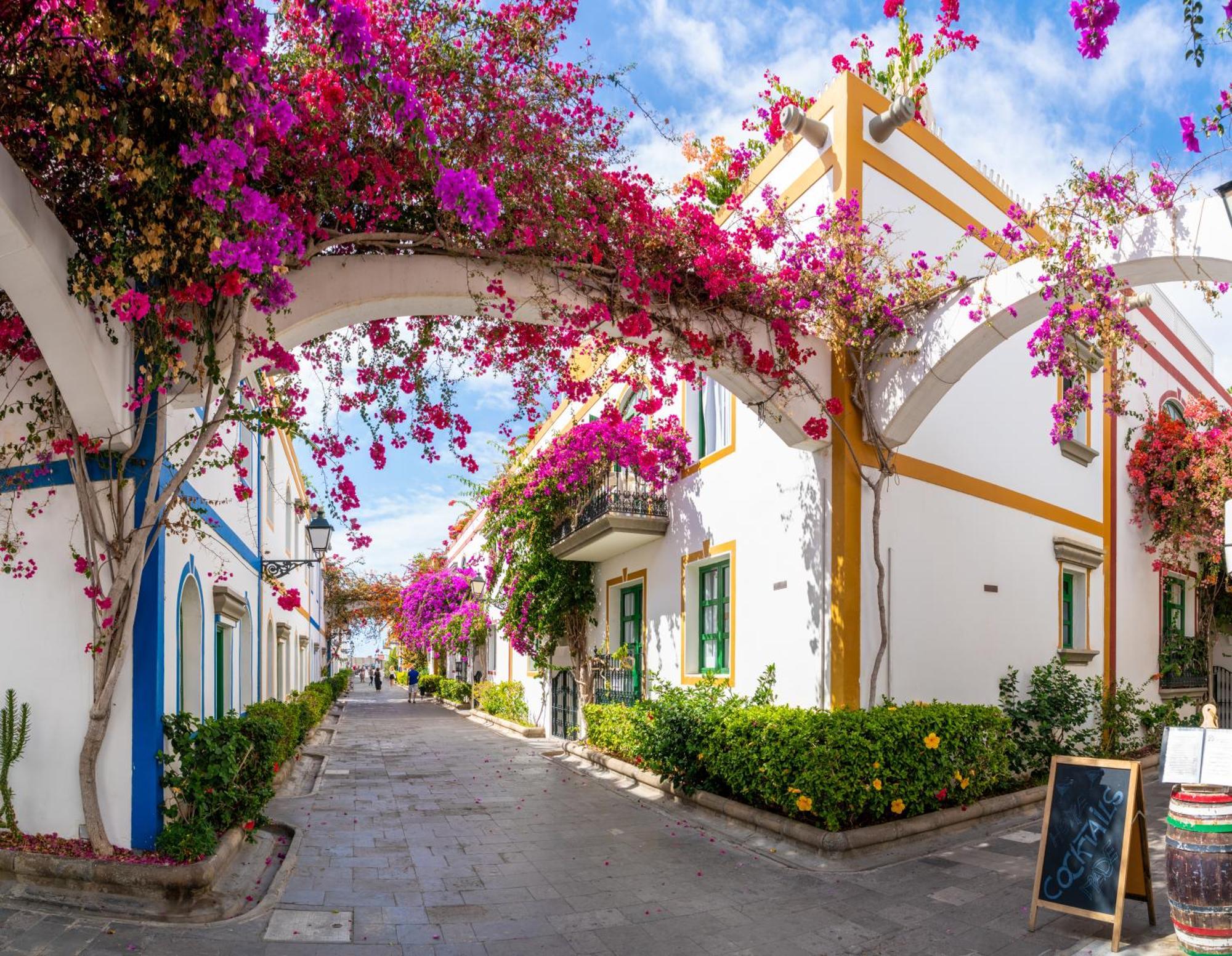 Amarre Palm Apartment Puerto De Mogan Bagian luar foto